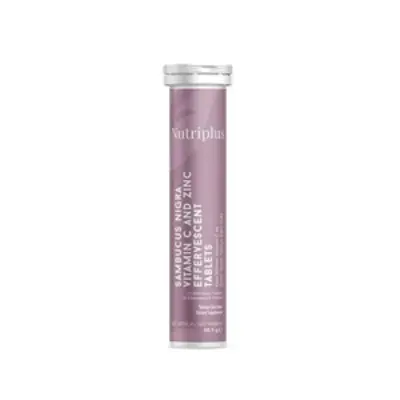 image of NUTRIPLUS SAMBUCUS EFF.TAB.15 PCS