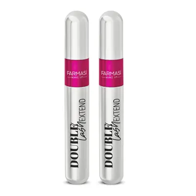 image of SET 2/1 MASCARA DOUBLE LASH EXTEND 2 STEP 12 ML