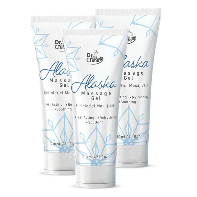 image of SET 3/1 MASSAGE GEL ALASKA 210 ML DR C TUNA